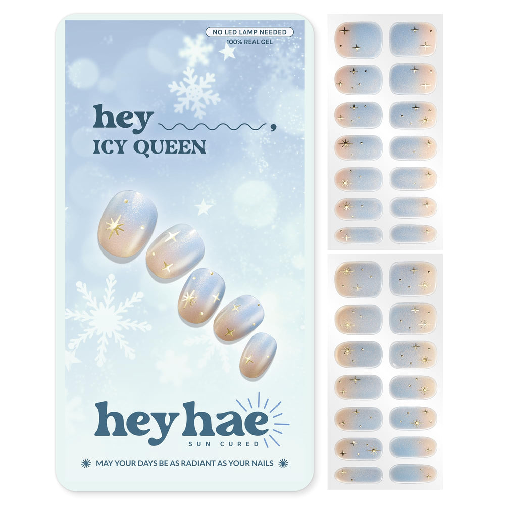 heyhae front packaging showing kit contents and benefit of portable salon finish