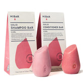 HiBAR front packaging showing curl shampoo and conditioner, eco benefit