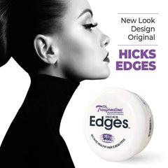 Hicks gel applied with fingertips demonstrating control and shine