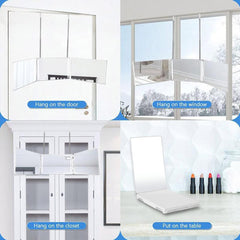 HIEEY telescoping hooks extended showing adjustable hanging height
