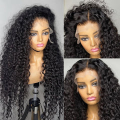 HILYN close-up of HD 13x4 lace frontal for invisible blending