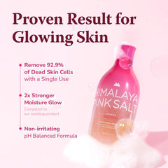 HIMALAYA PINKSALT pump dispensing product for easy control