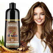 HIS&HERCHOICE front packaging showing product and benefit of easy gray coverage