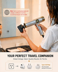 HITTIONA concentrator nozzle detail enabling precise styling and smoothing
