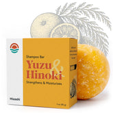 Hizashi front packaging showing yuzu and hinoki scent and eco benefits