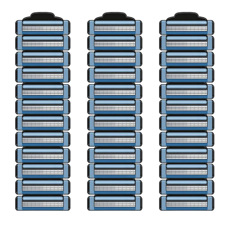 HJHVK front packaging showing 36 blue refill cartridges and clear value