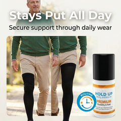 Hold Up Body Adhesive roller tip applying smooth bead for precise control