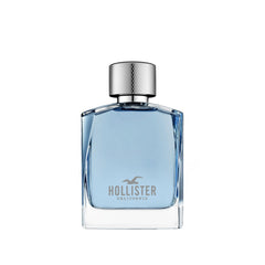 Hollister Wave Men front packaging showing brand and bottle, showcases travel convenience
