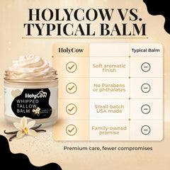 HolyCow jar beside coin to show compact 2 oz travel-friendly size