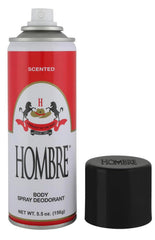HOMBRE spray mist texture demonstrating fast-drying, non-sticky finish