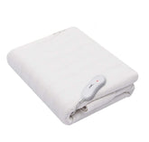 HOMGX front view of heated massage pad showing full-size coverage and even warmth