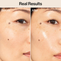 Honest Beauty side label with ingredients list visible for transparency and safety