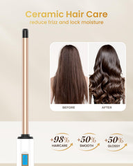 Hoson curling wand cord and 360-degree swivel for easy maneuverability and reach