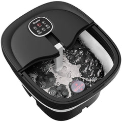 HOSPAN foot spa front view showing controls and tubs for easy operation