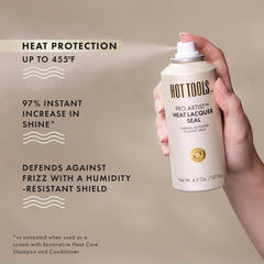 HOT TOOLS close-up of Liquid Diamond Powder texture adding mirror-like shine