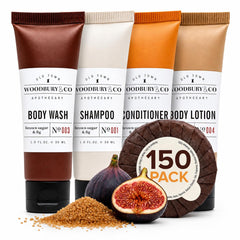 HOTEL EMPORIUM WOODBURY front packaging showing full 150-piece set and convenience