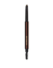 HOURGLASS front packaging of Arch Brow Sculpting Pencil showing blonde shade and double-ended design for polished brows