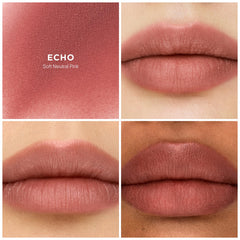 Hourglass balm texture close-up showing smoothing gel for blurred lips