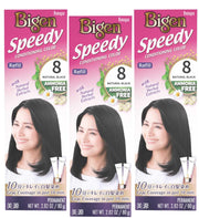 Hoyu Bigen front packaging showing 8 Natural Black for quick recognition and confidence