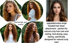 HSHHPZ diffuser close-up highlighting soft vents that reduce frizz
