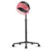 HSONBIUTY front view of hooded dryer showing compact professional design and visibility benefit