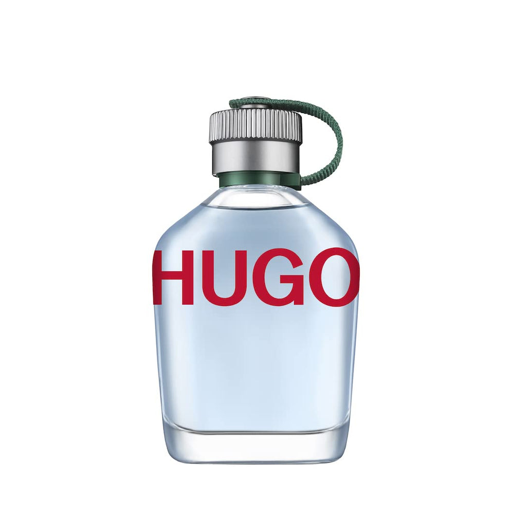 Hugo Boss HUGO Man front bottle showing sleek design and fresh appeal