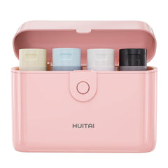 HUITAI front view case closed showing compact protection and easy carry