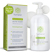 humane bottle front view showing label and 10% strength benefit