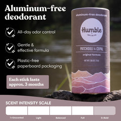HUMBLE SIMPLE AND TRUE close-up of stick texture showing smooth application benefit