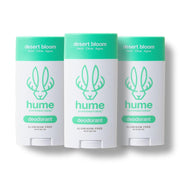 HUME SUPERNATURAL front packaging showing three Desert Bloom sticks and value