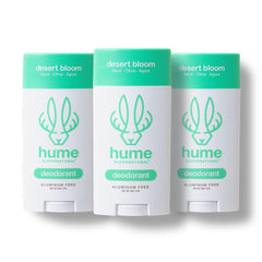 HUME SUPERNATURAL front packaging showing three Desert Bloom sticks and value