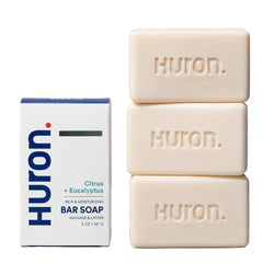Huron three-pack front view showing clean packaging and size benefit