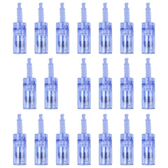 HVVGUT front packaging showing 20 microneedling cartridges and protective case for convenient storage