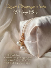 HygaLivia satin bag texture close-up highlighting luxurious look and durable fabric