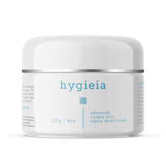 Hygieia + front packaging showing 4 oz jar and product name for trust