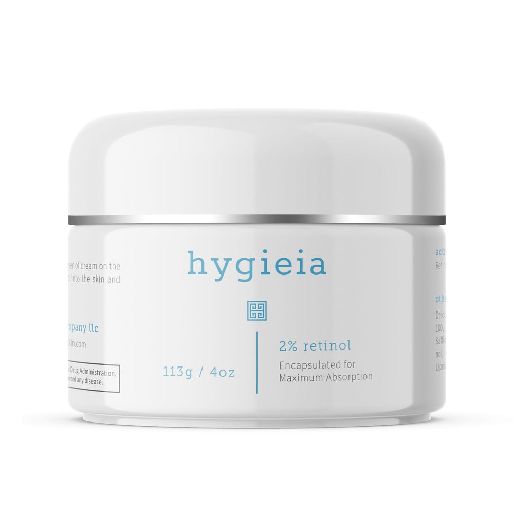 Hygieia + front jar image showing packaging and 4 oz size for value