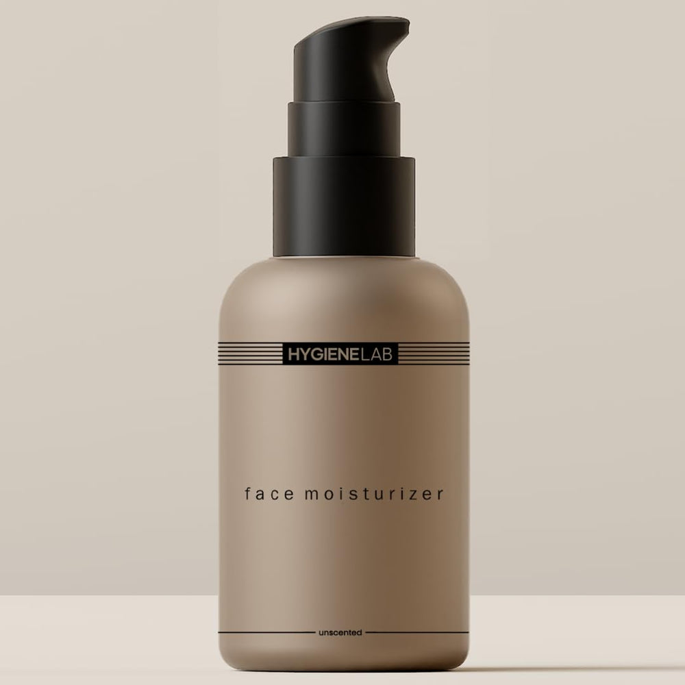 HygieneLab front packaging showing compact tube and product benefit