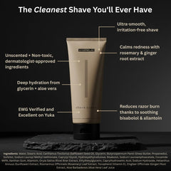 HygieneLab ingredients display with aloe and shea illustrating soothing properties