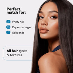 I Belli Capelli cream applied on hair strand for even coverage