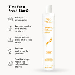 I Belli Capelli back label with ingredients and directions for effective pre-treatment