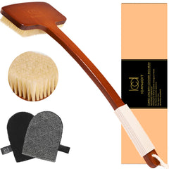 ICANdOIT bamboo handle front view showing ergonomic reach and comfort