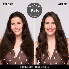 IGK cream texture close-up highlighting smooth consistency and easy application benefit