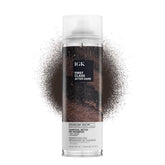 IGK front packaging showing charcoal tinted dry shampoo for dark hair and easy refresh