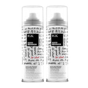 IGK product front packaging showing two bottles and benefits