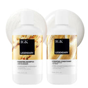 IGK front packaging showing the shampoo and conditioner duo for easy routine