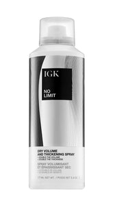 IGK front packaging showing bottle and clear product benefit