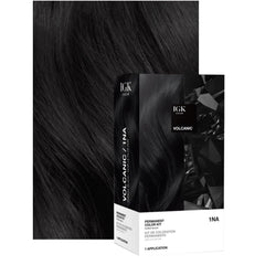IGK Volcanic 1NA cream texture on fingers showing smooth consistency for even application