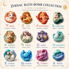iHave close-up of aries bath bomb texture highlighting craftsmanship