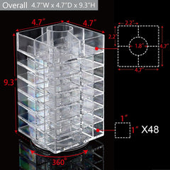 Ikee Design close-up of top compartments for quick access benefit