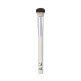ILIA complexion brush front view showing full head for even coverage